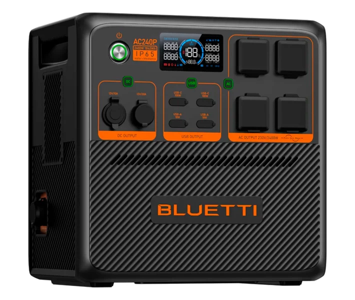 Фото - зарядну станцію Зарядна станція Bluetti Portable Power Station AC240P 2400W [108070]