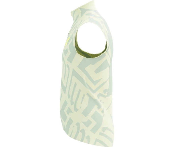 Фото - чоловічу кофту Чоловіча кофта без рукавів Compressport Hurricane Windproof Vest M, Sugar/Ice Print, M