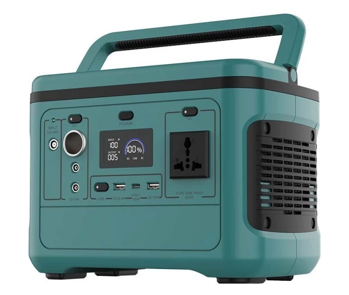Фото - зарядну станцію Портативна зарядна станція Power Bank 568Wh 500W LiFePO4 VT-606 V-TAC 11442