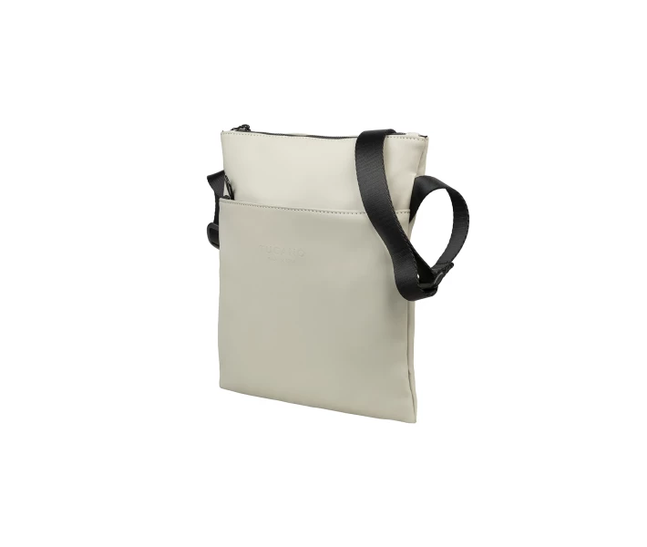 Фото - чоловічу сумку Сумка на плече Tucano Gommo Shoulder Bag поліуретан Сірий (BGOMSB-G)