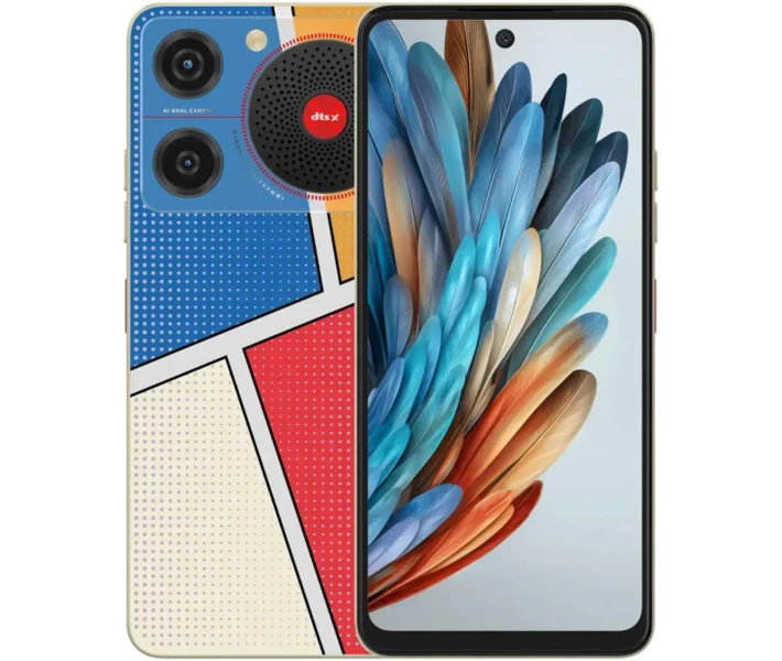 Фото - мобільний телефон і смартфон Смартфон ZTE Nubia Music 4/128GB POP Art [112847]