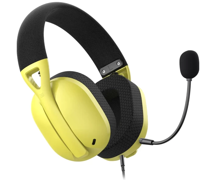 Фото - навушники Ігрові навушники Hator Hyperpunk 2 USB 7.1 Black/Yellow (HTA-847) [113266]