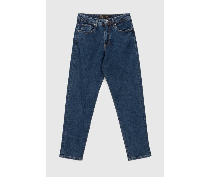 Фото - жіночі джинси Джинси Mom Fit жіночі Zeo Basic 3940-1 34 Синій (2000990723703)