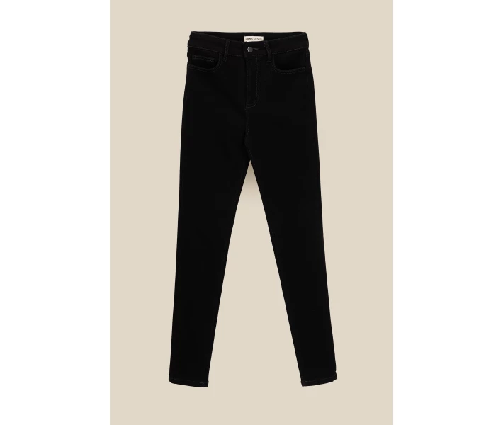 Фото - жіночі джинси Джинси Slim Fit жіночі LAWA WBC02413 42 Чорний (2000990763334)