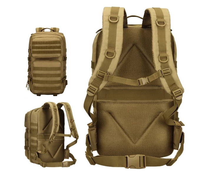 Фото - Рюкзаки Рюкзак тактичний військовий штурмовий Protector plus S458 45л із системою Molle coyote brown