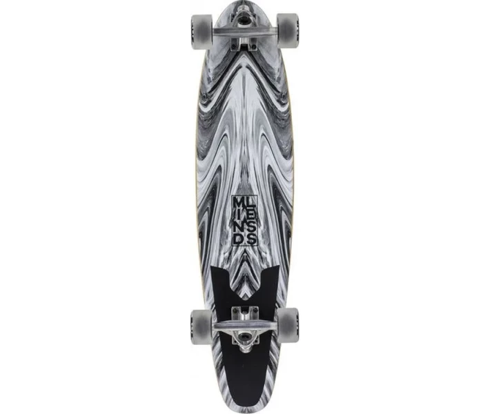 Фото - скейтборд Круізер Mindless Raider VI Чорний-Сірий (ML2060-GY)