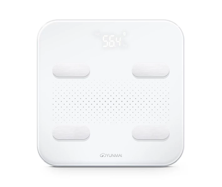Фото - підлогові ваги Підлогові смарт ваги YUNMAI S Smart Scale White M1805CH-WH
