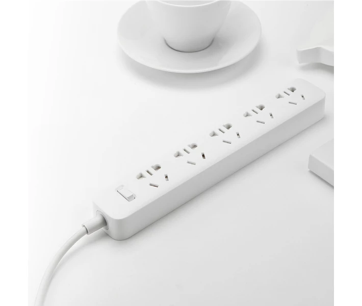 Фото - мережевий фільтр Подовжувач фільтр Xiaomi Mi Power Strip 3 USB 15w універсальні розетки (98536)