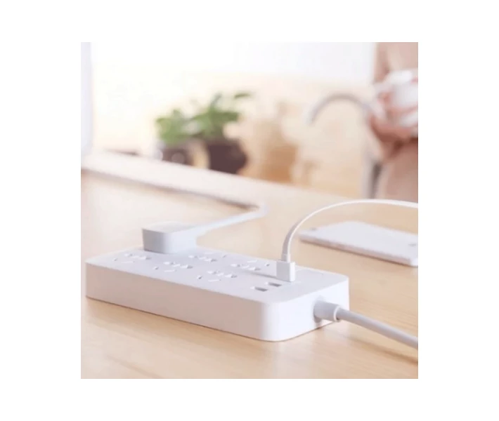 Фото - мережевий фільтр Мережевий фільтр Xiaomi Power Strip 6 розеток 1.8m CXB6-1QM (94507)