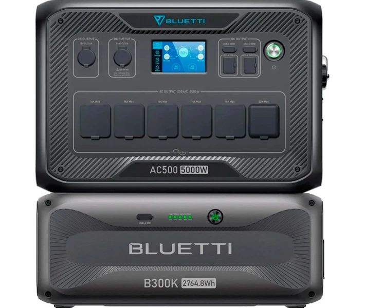 Фото - зарядну станцію Зарядна станція BLUETTI Portable Power Station AC500+B300K 2764.8Wh [114496]