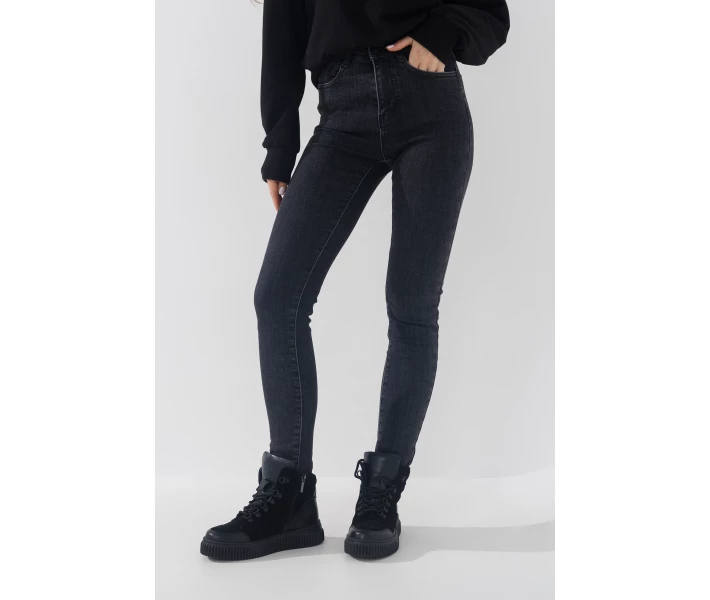 Фото - жіночі джинси Джинси Slim Fit жіночі A7158 25 Сірий (2000990759863)