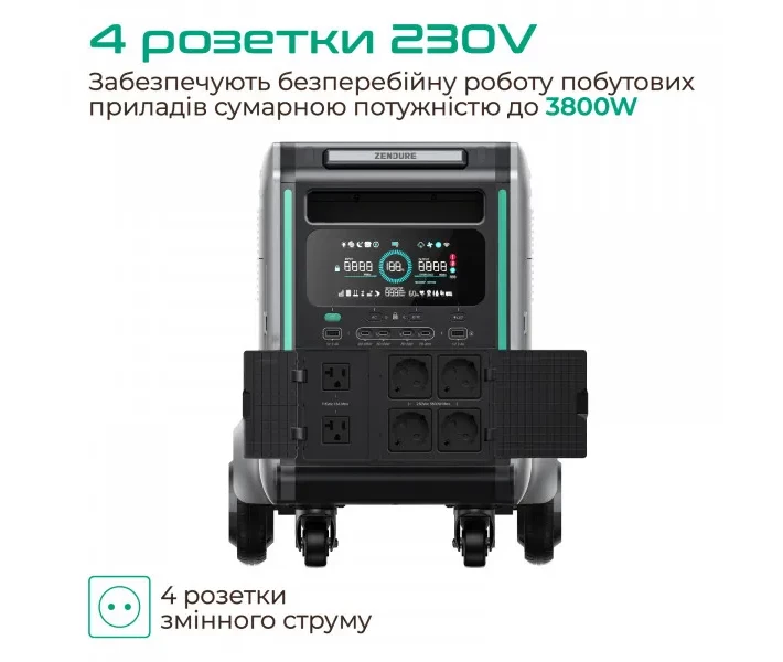 Фото - зарядну станцію Зарядная станция Zendure SuperBase V6400 (ZDSBV6400)