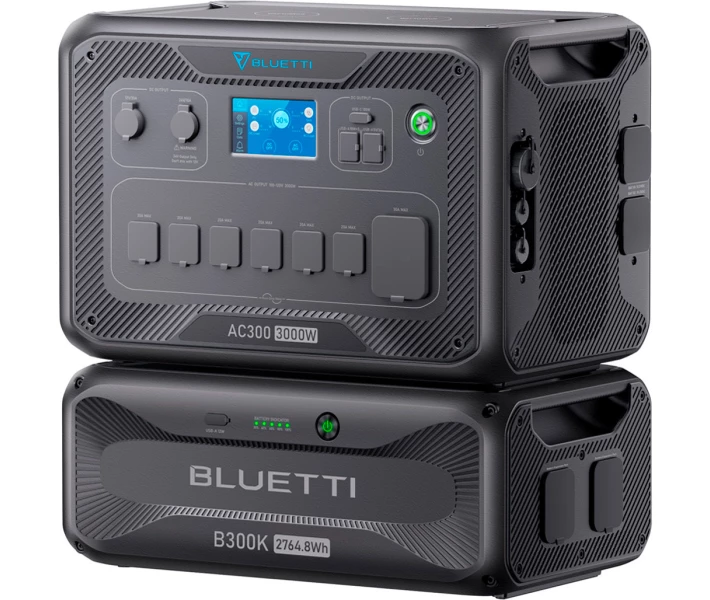 Фото - зарядну станцію Зарядна станція Bluetti AC300+2xB300K [116439]