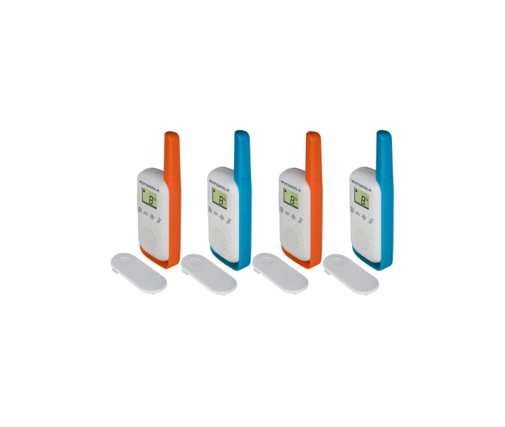 Фото - рацію Портативна рація Motorola TALKABOUT T42 Quad Pack (B4P00811MDKMAQ) (513673-01)