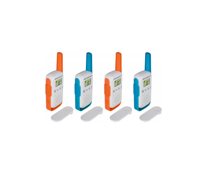 Фото - рацію Портативна рація Motorola TALKABOUT T42 Quad Pack (B4P00811MDKMAQ) (513673-01)