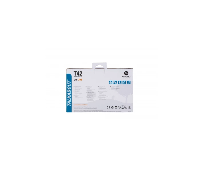 Фото - рацію Портативна рація Motorola TALKABOUT T42 Quad Pack (B4P00811MDKMAQ) (513673-01)
