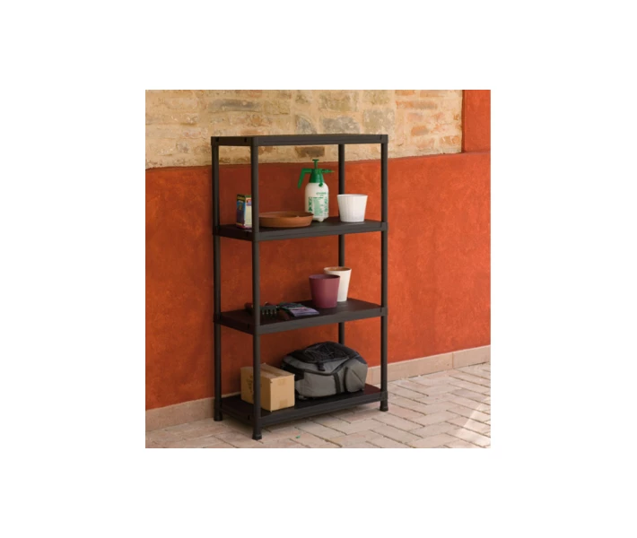 Фото - стеллаж Стелаж Toomax 4 полки cm. 80x40x138h black (5140)