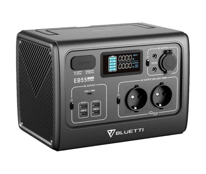 Фото - зарядну станцію Зарядна станція Bluetti Portable Power Station EB55 700W [74272]