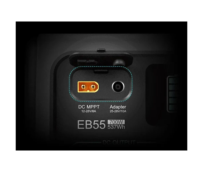 Фото - зарядну станцію Зарядна станція Bluetti Portable Power Station EB55 700W [74272]