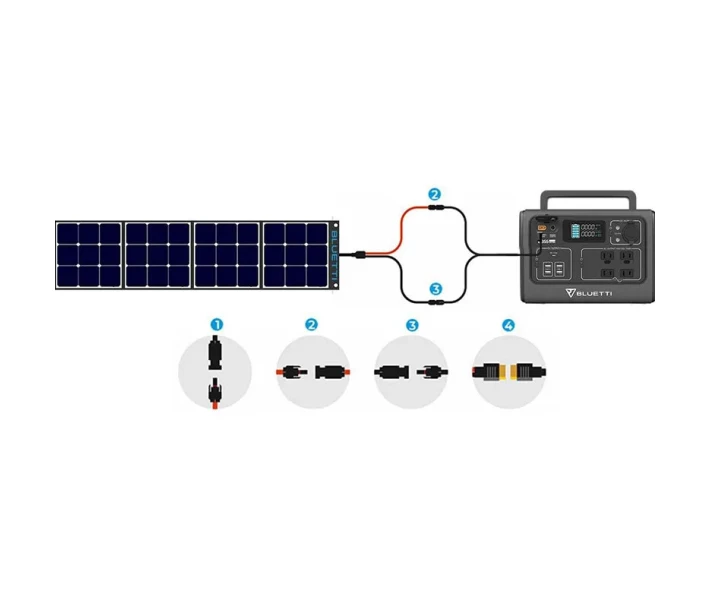 Фото - зарядну станцію Зарядна станція Bluetti Portable Power Station EB55 700W [74272]
