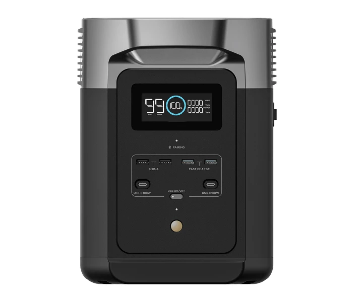 Фото - зарядну станцію Зарядна станція EcoFlow DELTA 2 / 1800 Вт / 1024 Вт⋅год / LiFePO4 (ZMR330-EU)