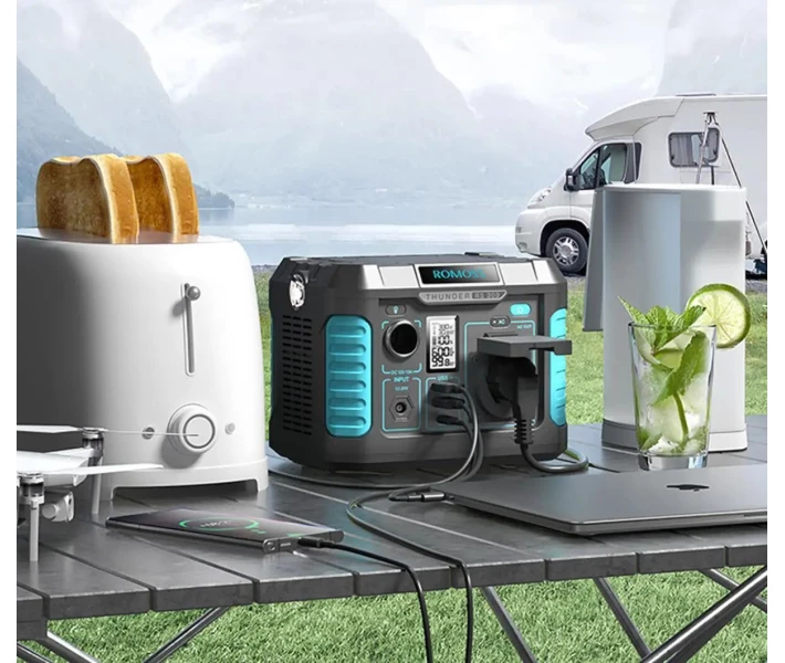 Фото - Зарядні станції Зарядна станція Romoss RS300 / 231 Вт⋅год/ 300 Вт (пікова 600 Вт) (RS300-2B2-G153H)