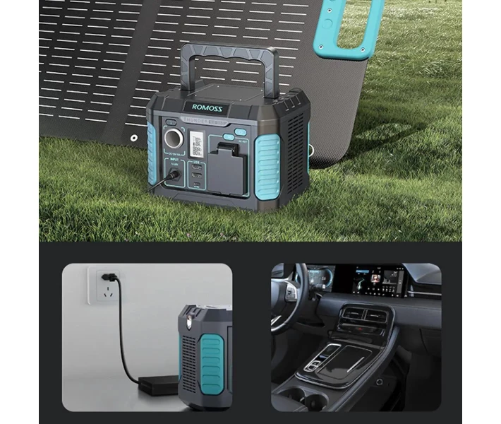 Фото - Зарядні станції Зарядна станція Romoss RS300 / 231 Вт⋅год/ 300 Вт (пікова 600 Вт) (RS300-2B2-G153H)