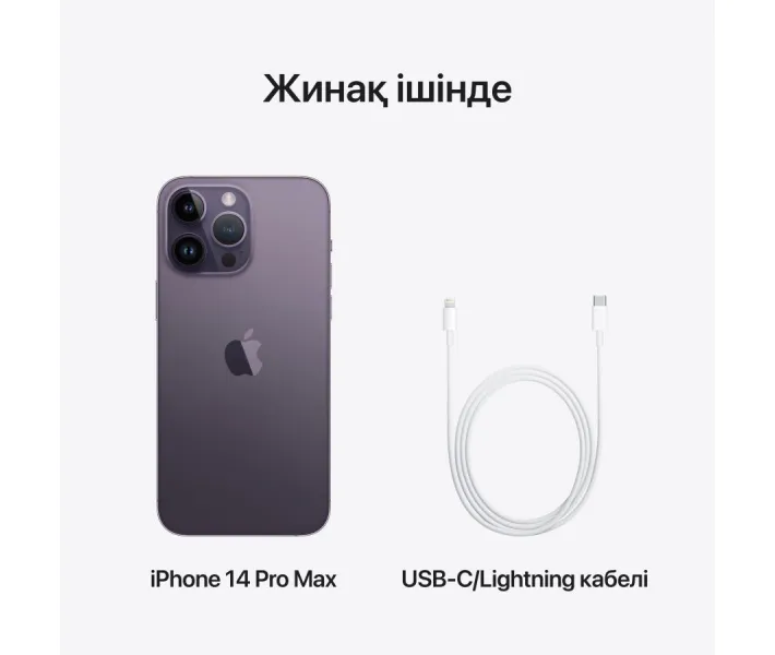 Смартфон Apple iPhone 14 Pro Max 128GB Deep Purple, A2894 (Grade A