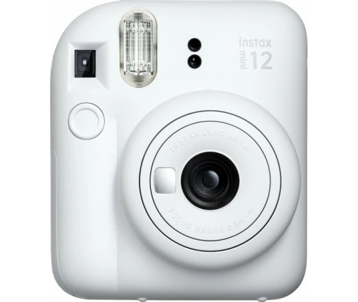 Фото - фотоапарат Фотокамера моментального друку Fujifilm Instax Mini 12 Clay White (16806121) [82995]