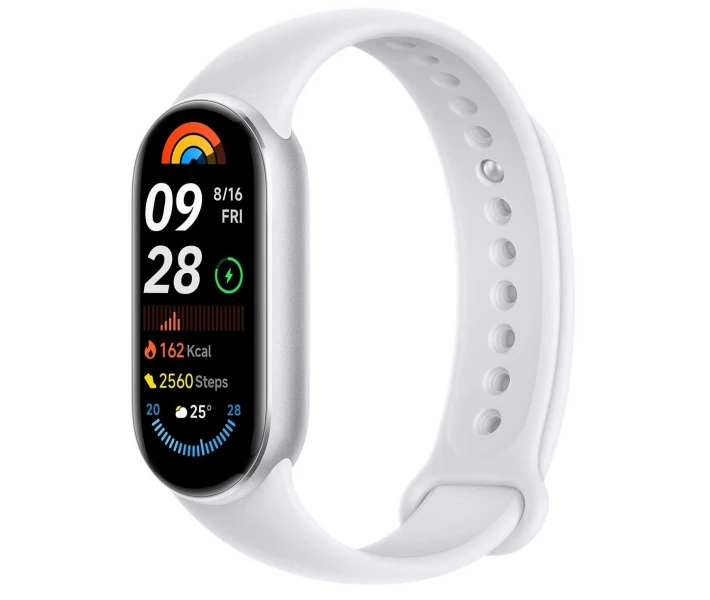 Фото - фітнес-браслет Фітнес-браслет Xiaomi Mi Smart Band 9 Glacier Silver (BHR8340GL)