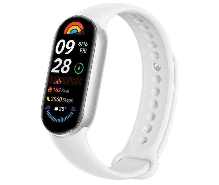 Фото - фітнес-браслет Фітнес-браслет Xiaomi Mi Smart Band 9 Glacier Silver (BHR8340GL)