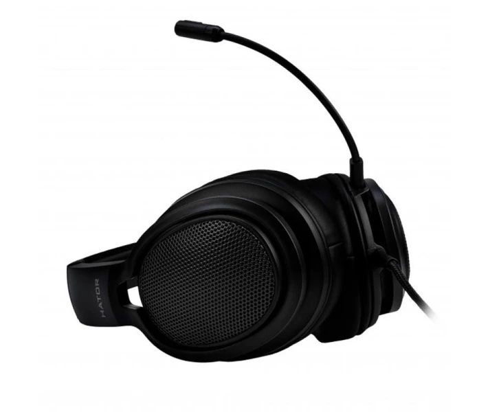 Фото - навушники Ігрова гарнітура HATOR Hellraizer Black Black (HTA-812)