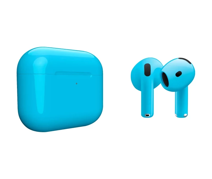 Фото - навушники Навушники Apple AirPods 4 Light Blue Gloss (MXP63) [118517]