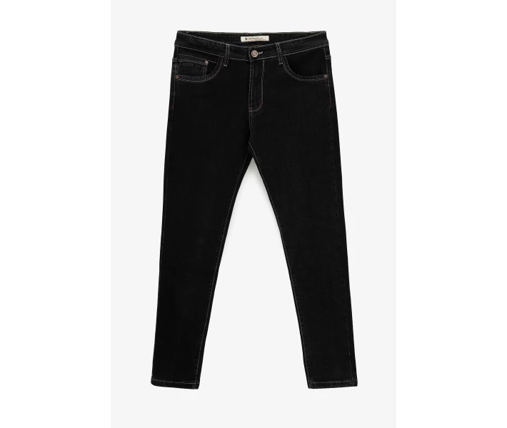 Фото - чоловічі джинси Джинси Regular Fit чоловічі 8122 29 Чорний