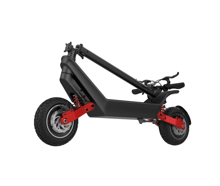 Фото - електросамокат Електросамокат Proove DUAL SPORT 2x1200 W 18,2 Аh 48 V Чорно-Червоний (958)