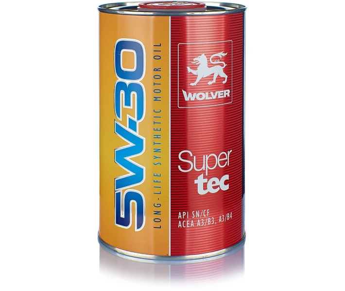 Фото - Моторні масла Моторне масло Wolver SuperTec 5W-30 1 л