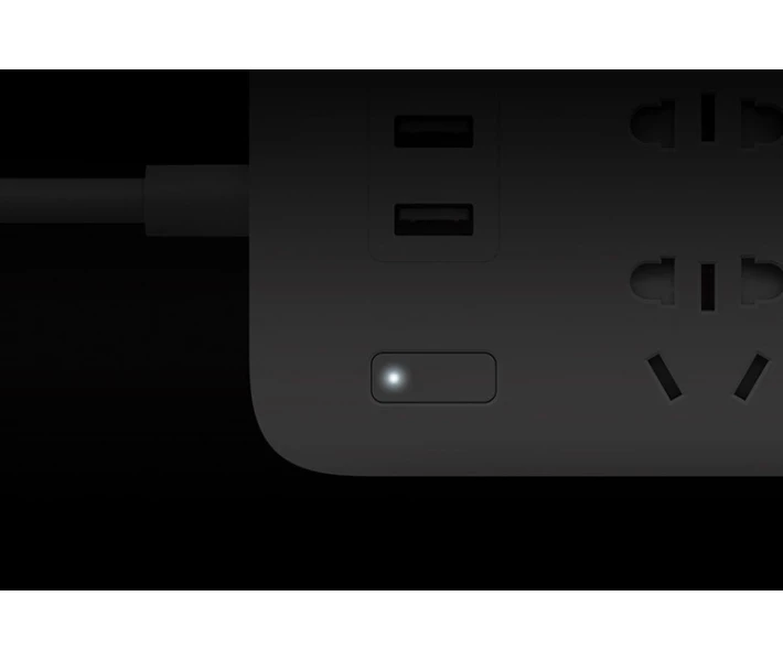 Фото - мережевий фільтр Подовжувач Xiaomi Mi Power Strip (6 розеток + 3 USB-port) фільтр універсальний білий (83100)