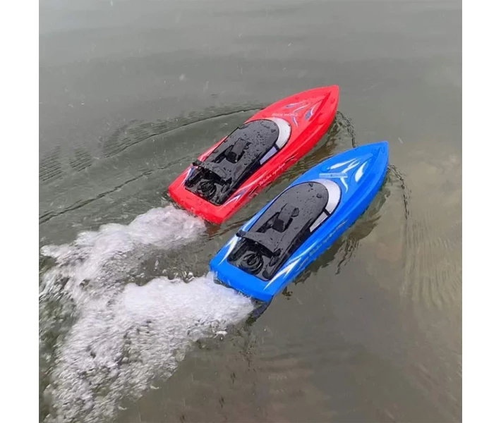 Фото - радіокеровану іграшку Катер на радіокеруванні Boat Racing Cobra King (Blue)