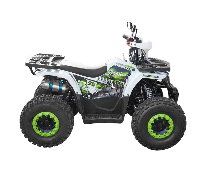Фото - мотоцикл Квадроцикл Spark SP125-7 (заводська упаковка) (Білий)