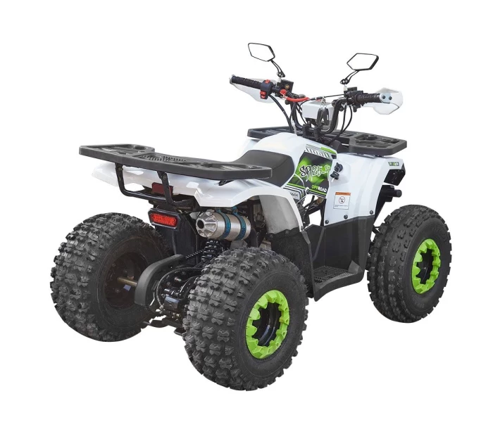 Фото - мотоцикл Квадроцикл Spark SP125-7 (заводська упаковка) (Білий)