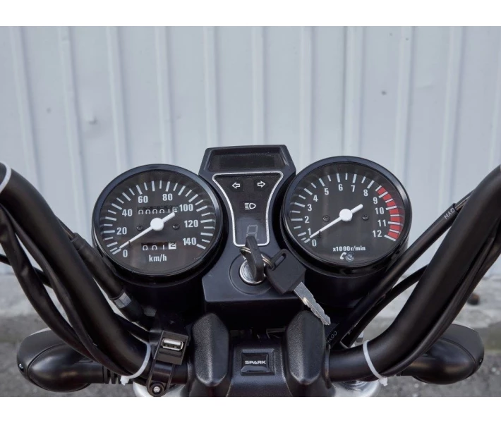 Фото - мотоцикл Мотоцикл Spark SP125C-1CF (заводська упаковка) (Червоний)