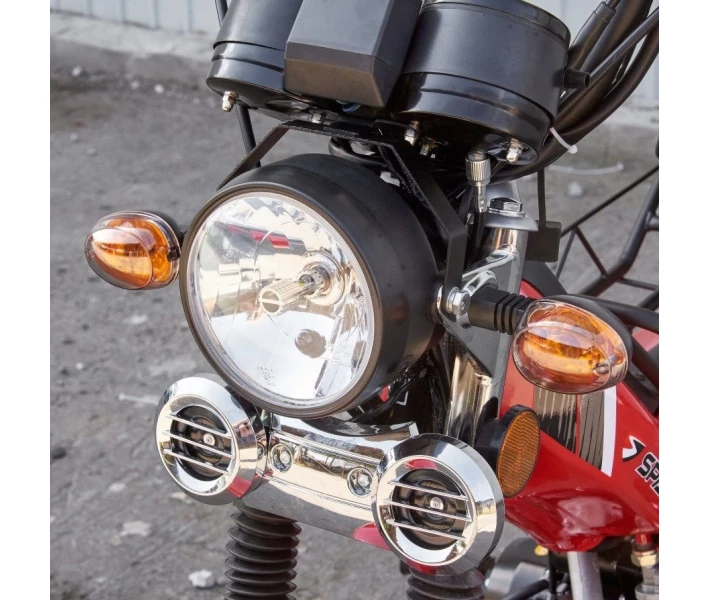 Фото - мотоцикл Мотоцикл Spark SP125C-1CF (заводська упаковка) (Червоний)