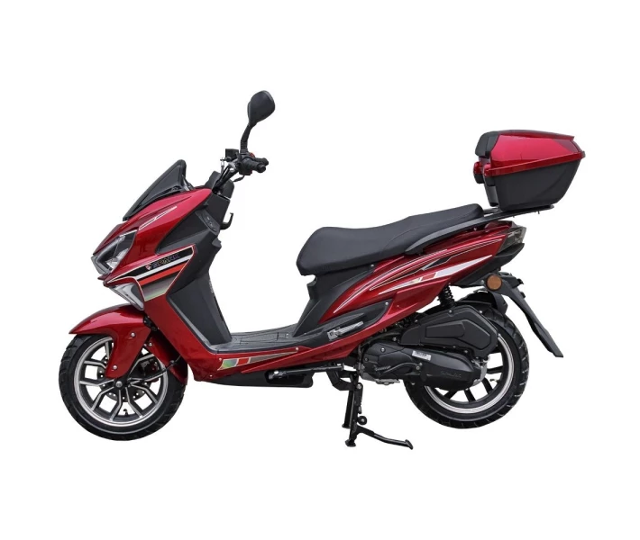 Фото - мотоцикл Моторолер Spark SP150S-18 (Заводська упаковка) (Червоний)