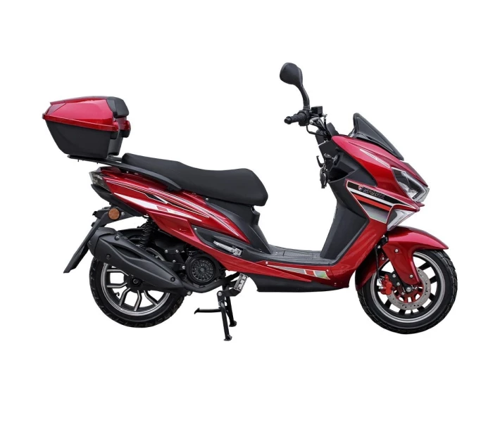 Фото - мотоцикл Моторолер Spark SP150S-18 (Заводська упаковка) (Червоний)
