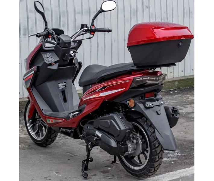 Фото - мотоцикл Моторолер Spark SP150S-18 (Заводська упаковка) (Червоний)
