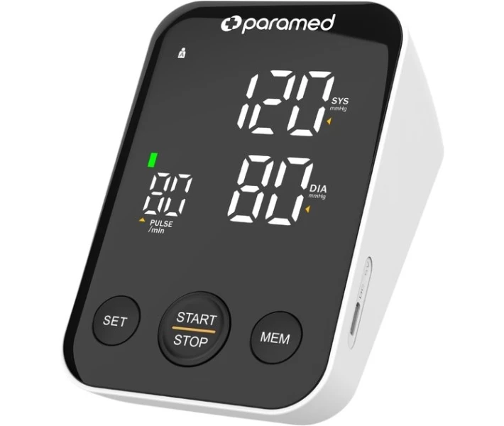 Фото - тонометр Тонометр Paramed Flagman, що говорить, автоматичний з адаптером Type-C на плече гарантія 5 років (av-18850)