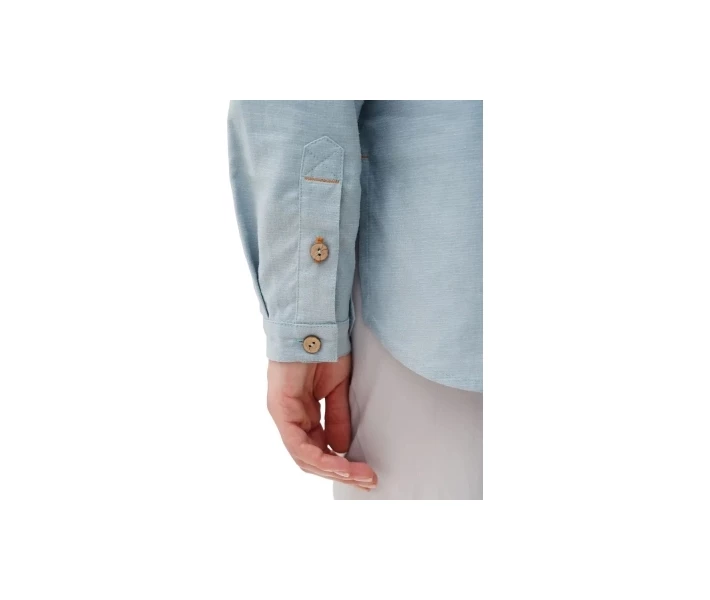 Фото - жіночу сорочку Сорочка Turbat Madeira Hemp Wmn arona blue - XL - блакитний (012.004.4946)