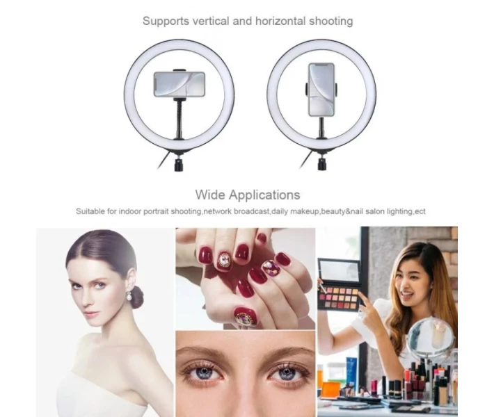 Фото - Кільцеве світло Led Кільце Лампа світлодіодна D 26 см Ring Ave