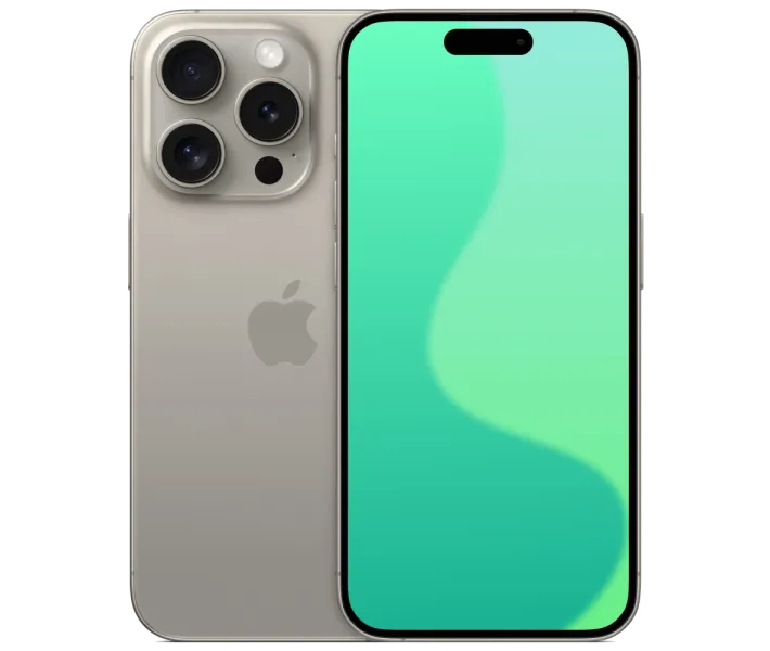 Смартфон б/у iPhone 15 Pro 128GB (Natural Titanium) (Як новий