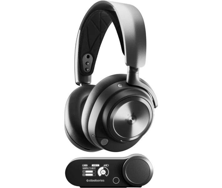 Фото - Навушники Ігрова гарнітура SteelSeries Arctis Nova Pro Wireless P Black PC/PS/SW/MAC/MOB